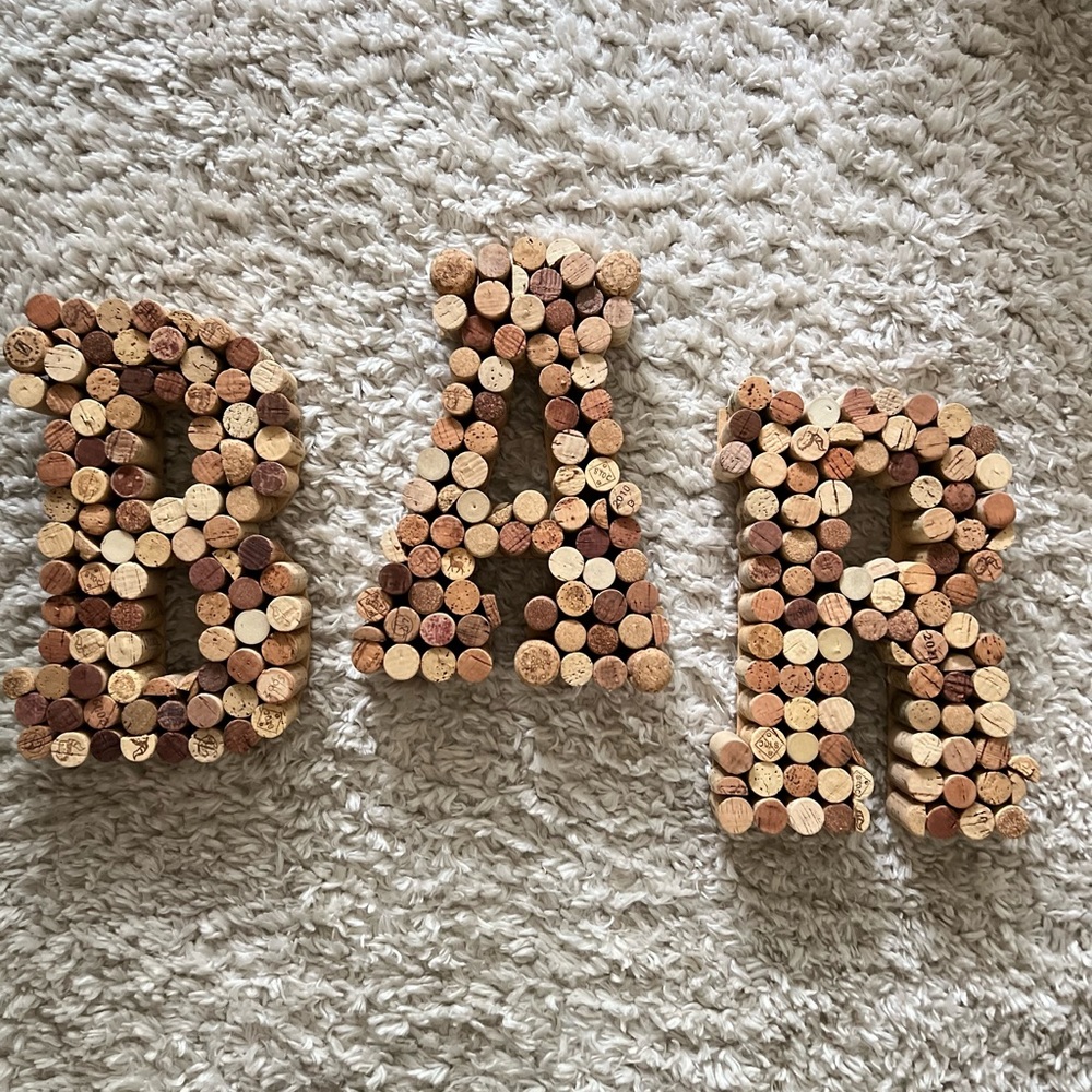 Wine Cork Bar Sign